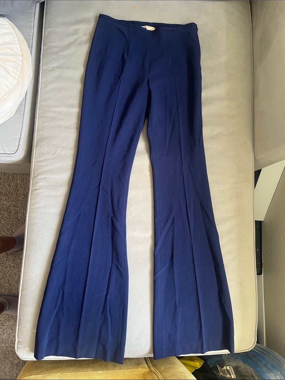 Navy blue Michael Kors flare pants
